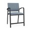 Lesro Newport Wide Hip Chair Metal Frame, Black, RS Rain Song Upholstery NP1261 - alternate 1